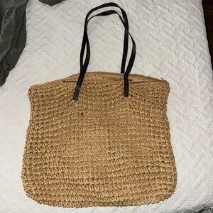 Woven beach bag!
